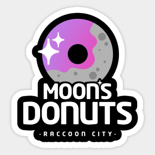 Moon's Donuts Redux Sticker